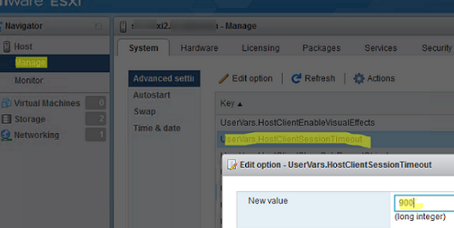 UserVars.HostClientSessionTimeout - advanced host parameter