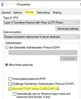 use ms-chap-v2 auth in l2tp vpn