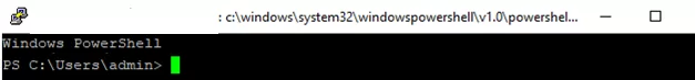 powershell console in windows 10 ssh session